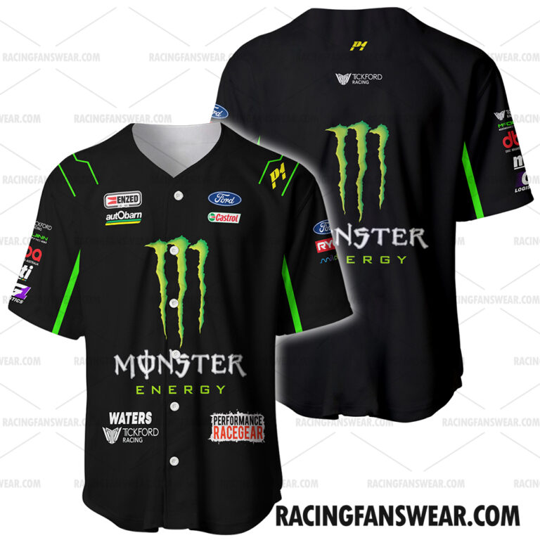 Cameron Waters Supercars 2023 Racing Uniform Apparel Clothes Baseball ...