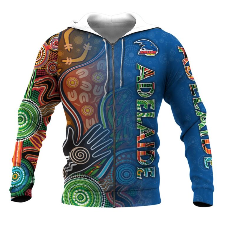 AFL Adelaide Crows | Custom Name & Number | Hoodie/Zip/T-Shirt/Long Sleeve