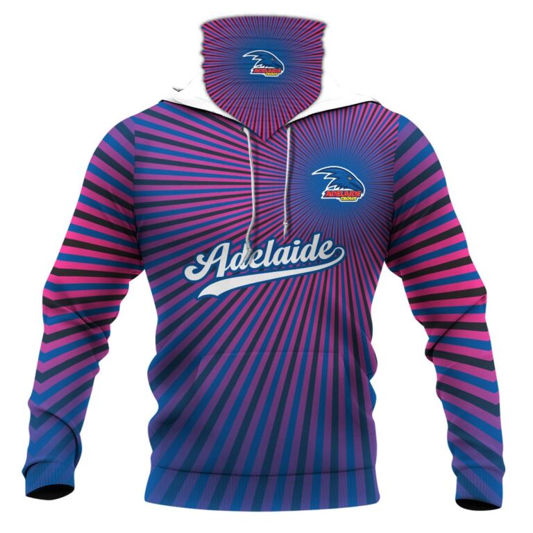 AFL Adelaide Crows | Custom Name & Number | Hoodie/Zip/T-Shirt/Long Sleeve