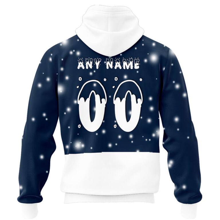 AFL Adelaide Crows Christmas | Custom Name & Number | Hoodie/Zip/T-Shirt/Polo/Knitted Sweaters