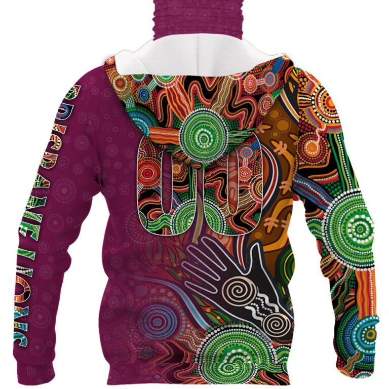 AFL Brisbane Lions | Custom Name & Number | Hoodie/Zip/T-Shirt/Long Sleeve