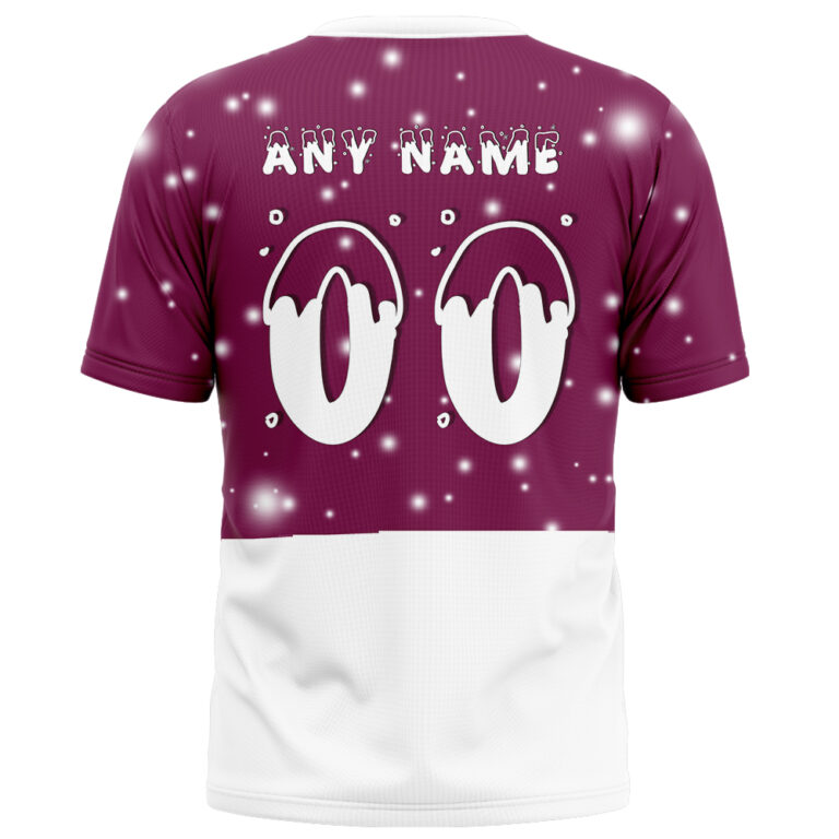 AFL Brisbane Lions Christmas | Custom Name & Number | Hoodie/Zip/T-Shirt/Polo/Knitted Sweaters