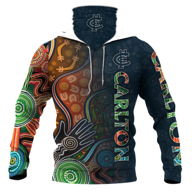 AFL Carlton Blues | Custom Name & Number | Hoodie/Zip/T-Shirt/Long Sleeve