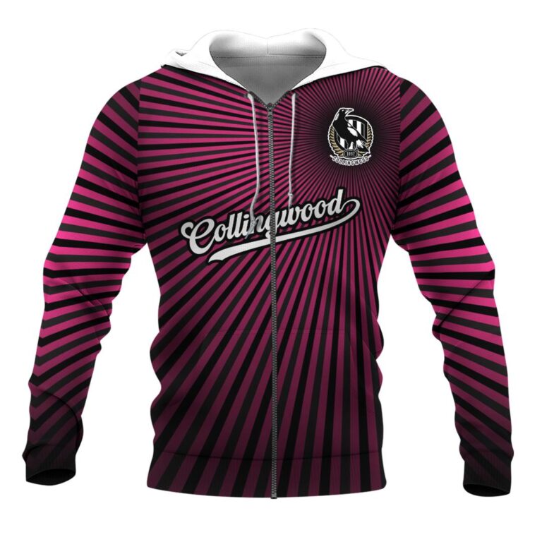 AFL Collingwood Magpies | Custom Name & Number | Hoodie/Zip/T-Shirt/Long Sleeve