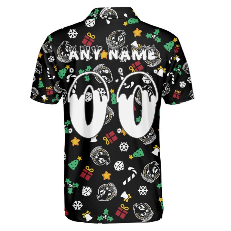 AFL Collingwood Magpies Christmas | Custom Name & Number | Hoodie/Zip/T-Shirt/Polo/Knitted Sweaters