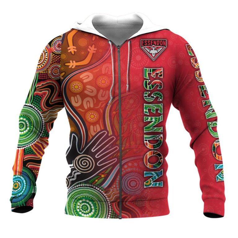 AFL Essendon Bombers | Custom Name & Number | Hoodie/Zip/T-Shirt/Long Sleeve