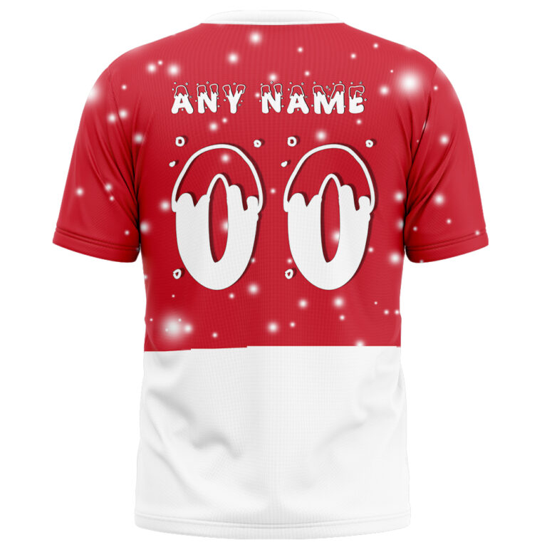 AFL Essendon Bombers Christmas | Custom Name & Number | Hoodie/Zip/T-Shirt/Polo/Knitted Sweaters