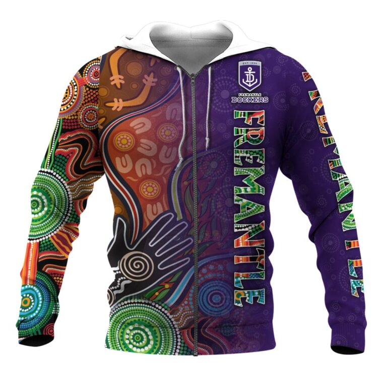 AFL Fremantle Dockers | Custom Name & Number | Hoodie/Zip/T-Shirt/Long Sleeve