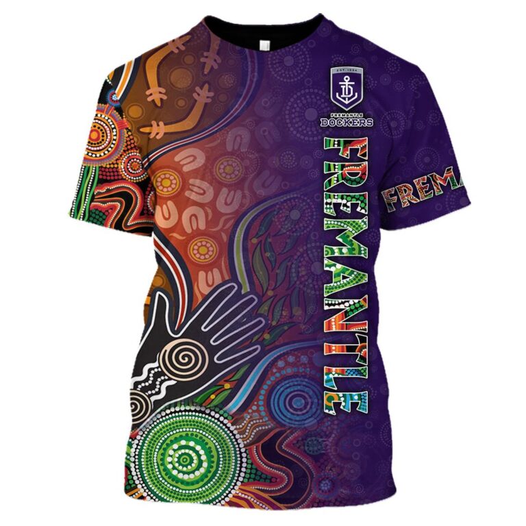 AFL Fremantle Dockers | Custom Name & Number | Hoodie/Zip/T-Shirt/Long Sleeve