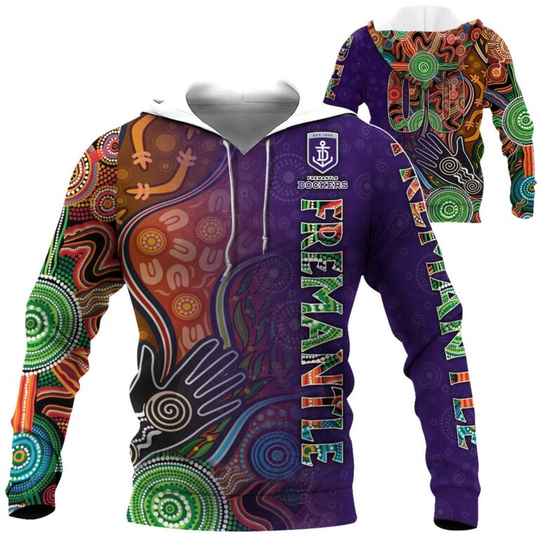 AFL Fremantle Dockers | Custom Name & Number | Hoodie/Zip/T-Shirt/Long Sleeve