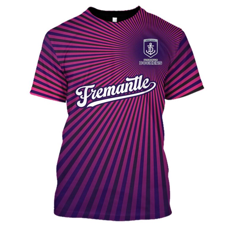 AFL Fremantle Dockers | Custom Name & Number | Hoodie/Zip/T-Shirt/Long Sleeve