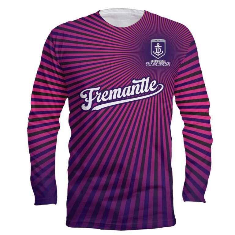 AFL Fremantle Dockers | Custom Name & Number | Hoodie/Zip/T-Shirt/Long Sleeve