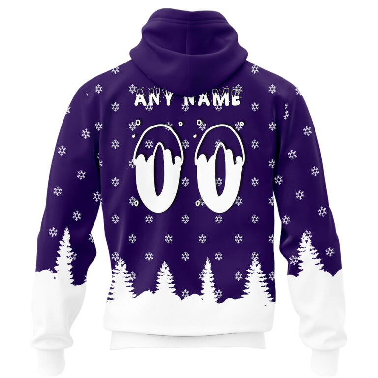 AFL Fremantle Dockers Christmas | Custom Name & Number | Hoodie/Zip/T-Shirt/Polo/Knitted Sweaters/Long Paint