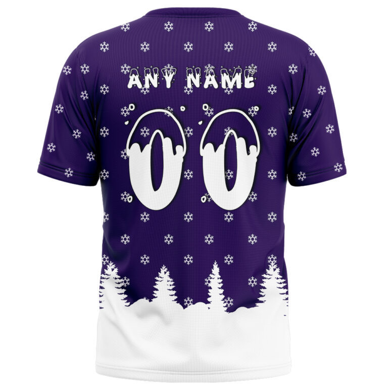 AFL Fremantle Dockers Christmas | Custom Name & Number | Hoodie/Zip/T-Shirt/Polo/Knitted Sweaters/Long Paint