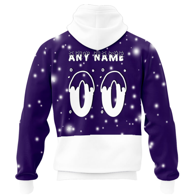 AFL Fremantle Dockers Christmas | Custom Name & Number | Hoodie/Zip/T-Shirt/Polo/Knitted Sweaters