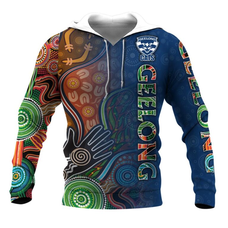 AFL Geelong Cats | Custom Name & Number | Hoodie/Zip/T-Shirt/Long Sleeve