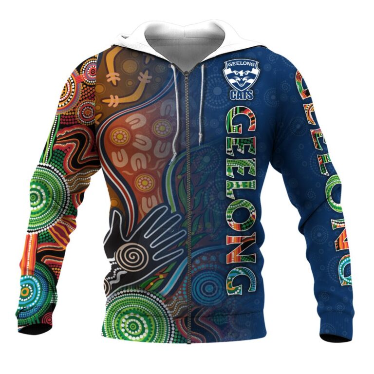 AFL Geelong Cats | Custom Name & Number | Hoodie/Zip/T-Shirt/Long Sleeve