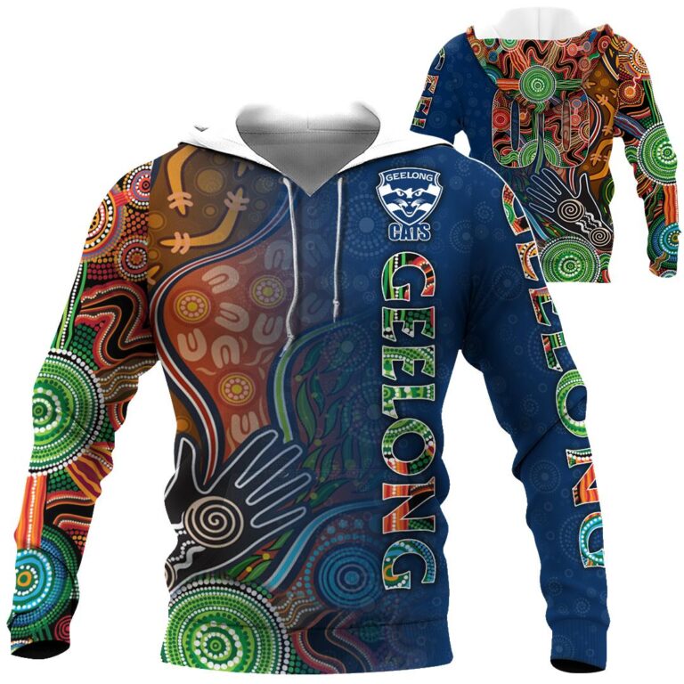 AFL Geelong Cats | Custom Name & Number | Hoodie/Zip/T-Shirt/Long Sleeve
