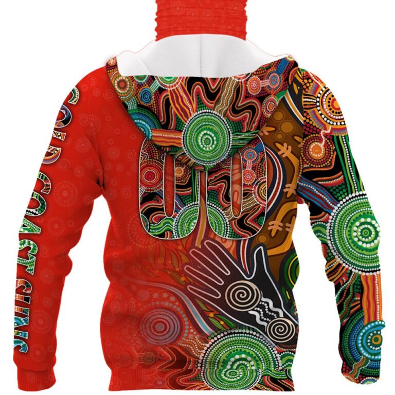 AFL Gold Coast Suns | Custom Name & Number | Hoodie/Zip/T-Shirt/Long Sleeve