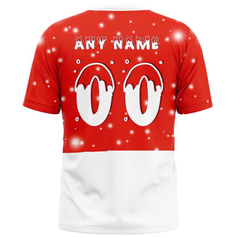 AFL Gold Coast Suns Christmas | Custom Name & Number | Hoodie/Zip/T-Shirt/Polo/Knitted Sweaters