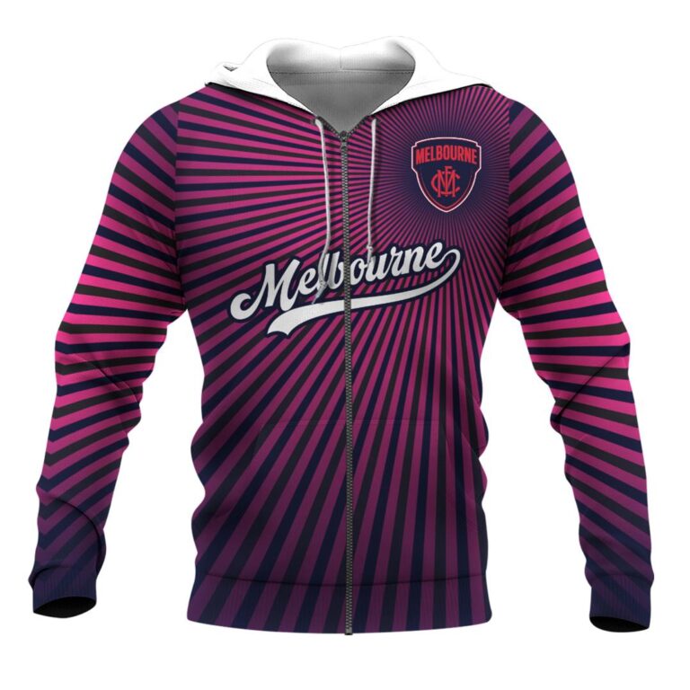 AFL Melbourne Demons | Custom Name & Number | Hoodie/Zip/T-Shirt/Long Sleeve