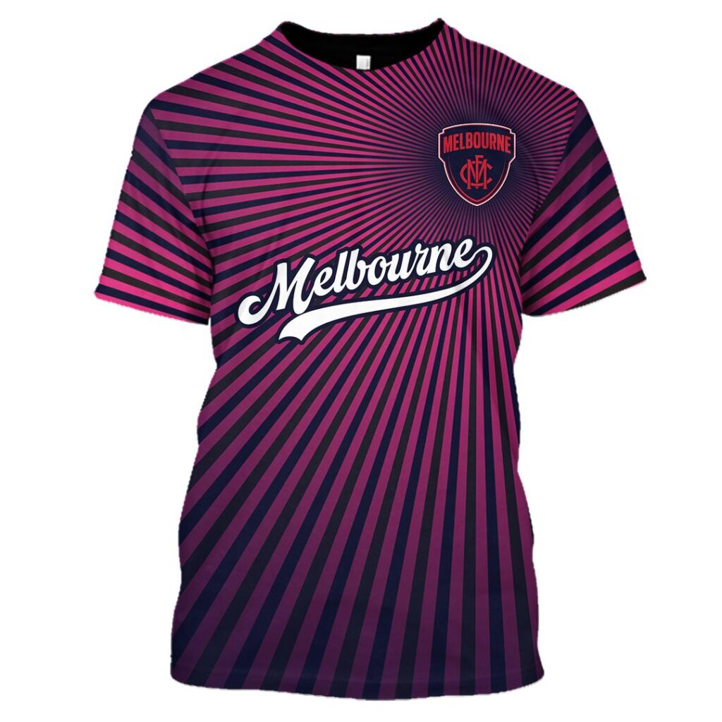 AFL Melbourne Demons | Custom Name & Number | Hoodie/Zip/T-Shirt/Long Sleeve