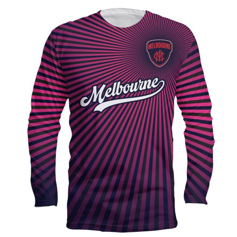 AFL Melbourne Demons | Custom Name & Number | Hoodie/Zip/T-Shirt/Long Sleeve