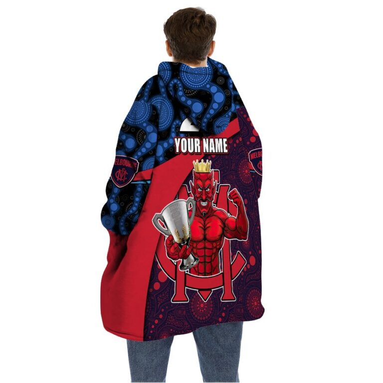 AFL Melbourne Demons Premiers 2022 Custom Name and Number | Hoodie / Zip / T-Shirt / Long Sleeve / Polo / Haiwaiian / Oodie