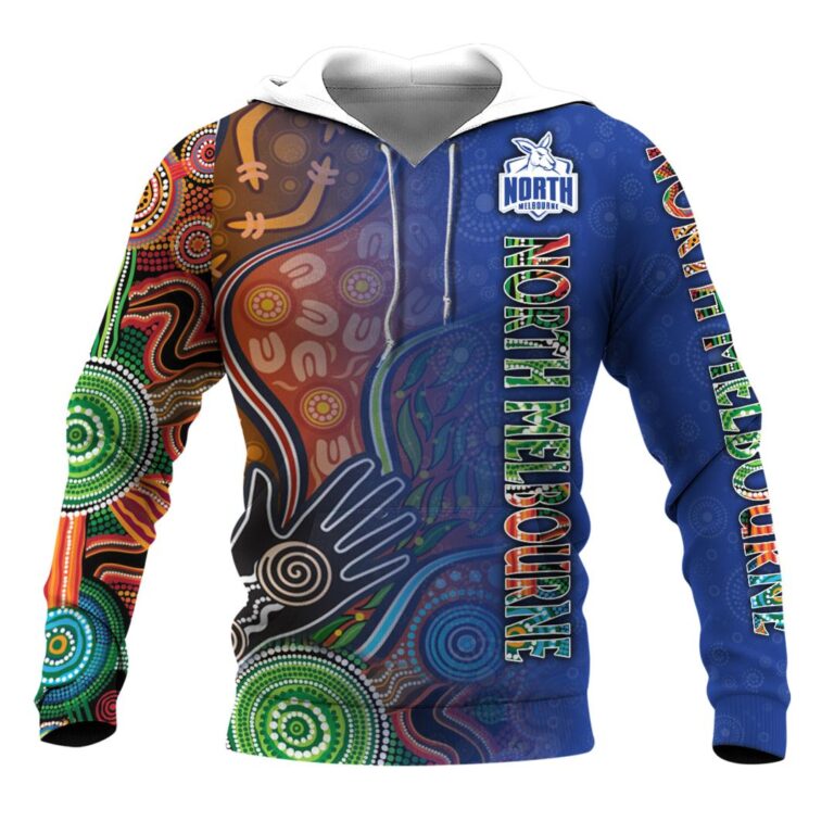 AFL North Melbourne Kangaroos | Custom Name & Number | Hoodie/Zip/T-Shirt/Long Sleeve