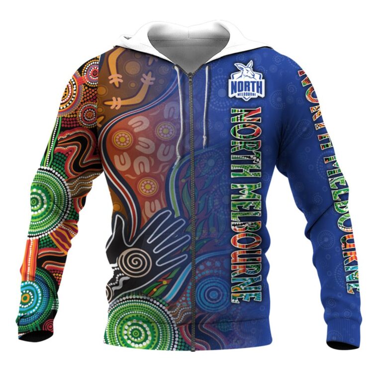 AFL North Melbourne Kangaroos | Custom Name & Number | Hoodie/Zip/T-Shirt/Long Sleeve