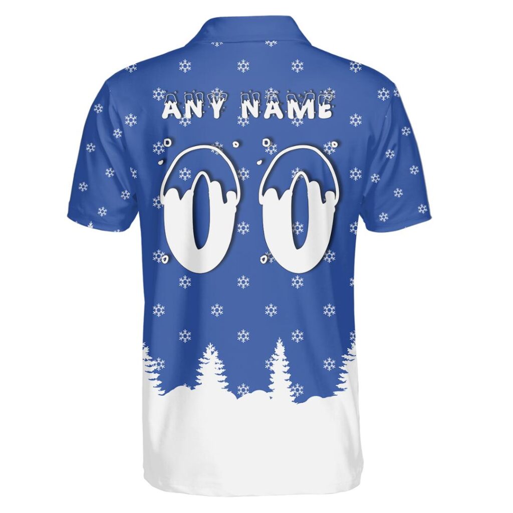 AFL North Melbourne Kangaroos Christmas | Custom Name & Number | Hoodie/Zip/T-Shirt/Polo/Knitted Sweaters/Long Paint