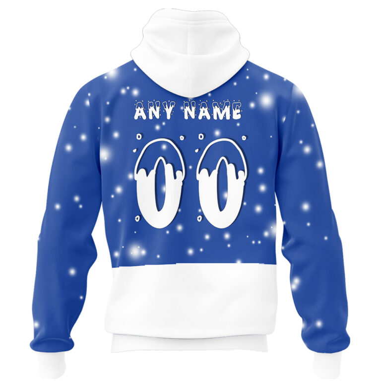 AFL North Melbourne Kangaroos Christmas | Custom Name & Number | Hoodie/Zip/T-Shirt/Polo/Knitted Sweaters