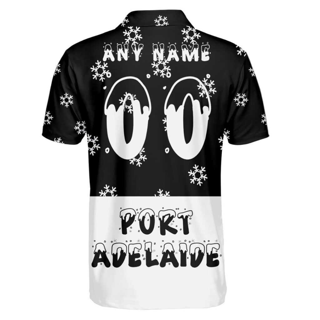 AFL Port Adelaide Power Christmas | Custom Name & Number | Hoodie/Zip/T-Shirt/Polo/Knitted Sweaters