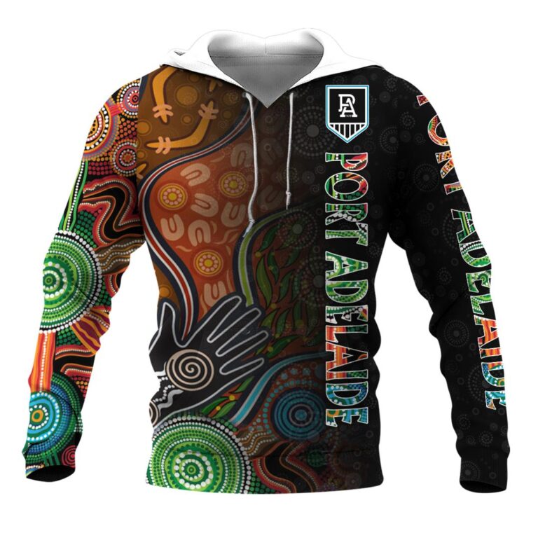 AFL Port Adelaide Power | Custom Name & Number | Hoodie/Zip/T-Shirt/Long Sleeve