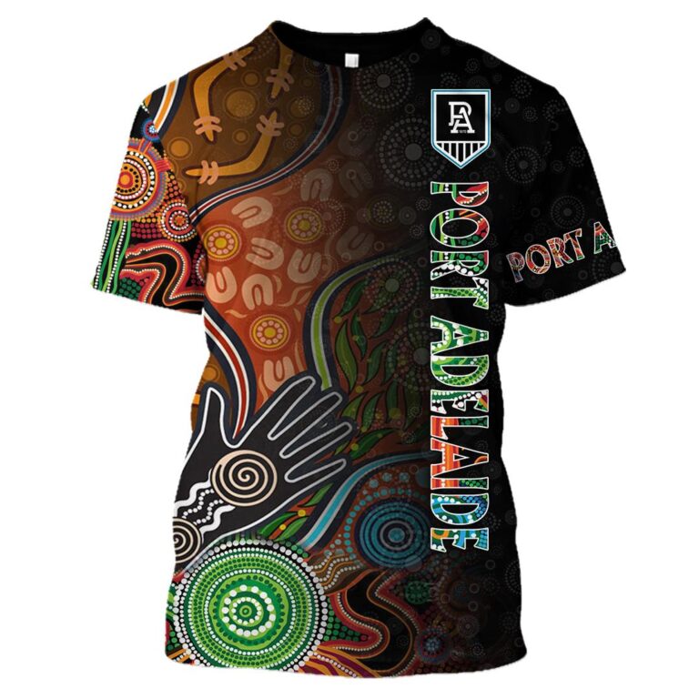 AFL Port Adelaide Power | Custom Name & Number | Hoodie/Zip/T-Shirt/Long Sleeve