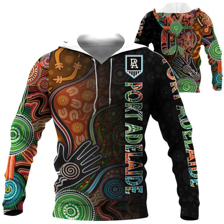 AFL Port Adelaide Power | Custom Name & Number | Hoodie/Zip/T-Shirt/Long Sleeve