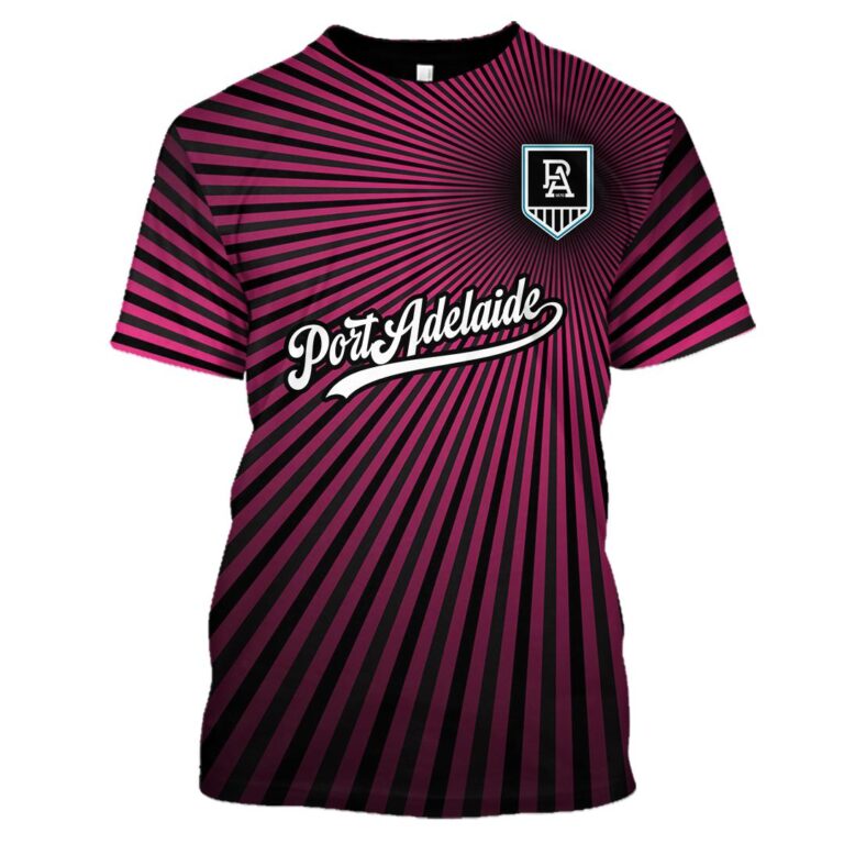 AFL Port Adelaide Power | Custom Name & Number | Hoodie/Zip/T-Shirt/Long Sleeve