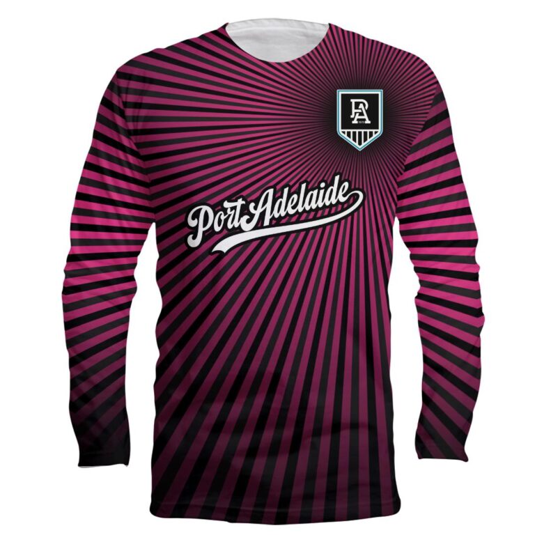 AFL Port Adelaide Power | Custom Name & Number | Hoodie/Zip/T-Shirt/Long Sleeve