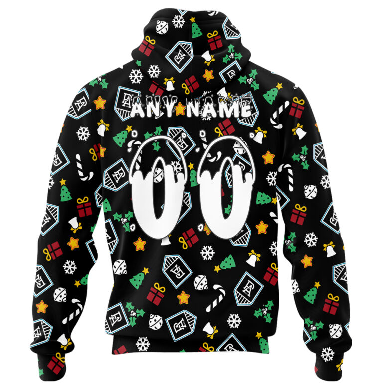 AFL Port Adelaide Power Christmas | Custom Name & Number | Hoodie/Zip/T-Shirt/Polo/Knitted Sweaters