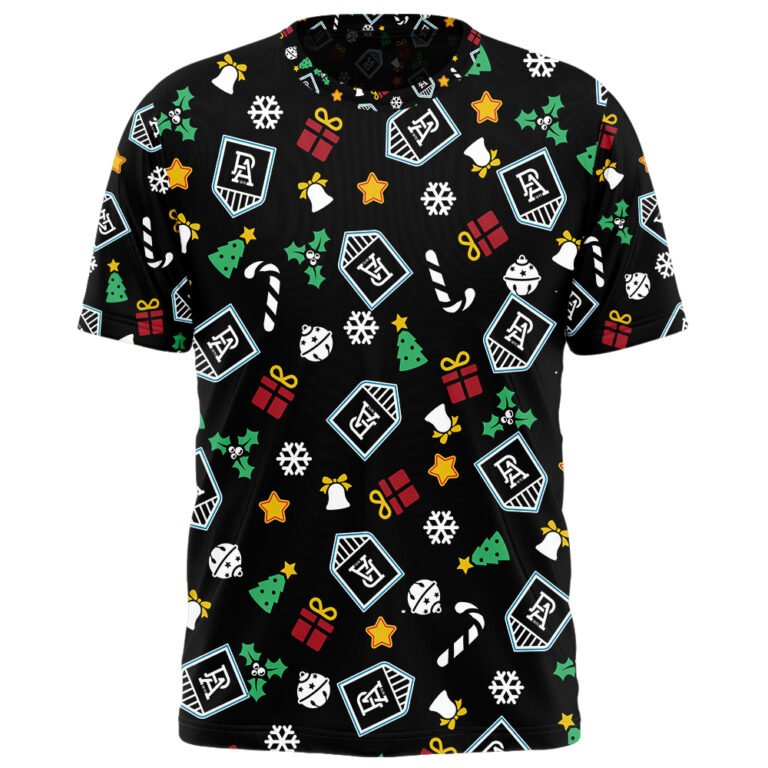 AFL Port Adelaide Power Christmas | Custom Name & Number | Hoodie/Zip/T-Shirt/Polo/Knitted Sweaters