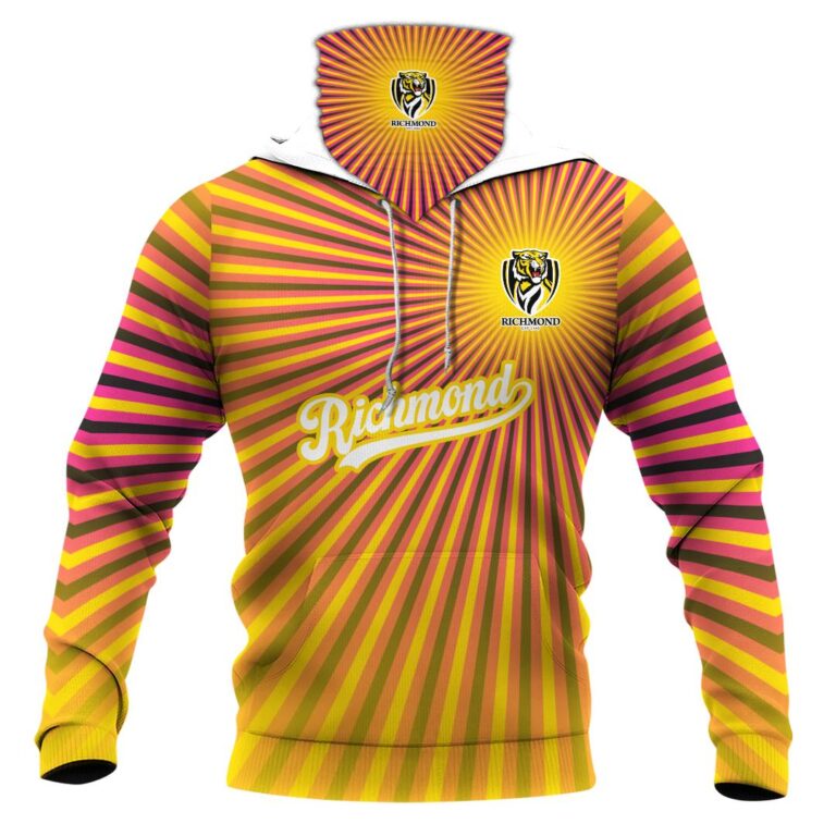 AFL Richmond Tigers | Custom Name & Number | Hoodie/Zip/T-Shirt/Long Sleeve