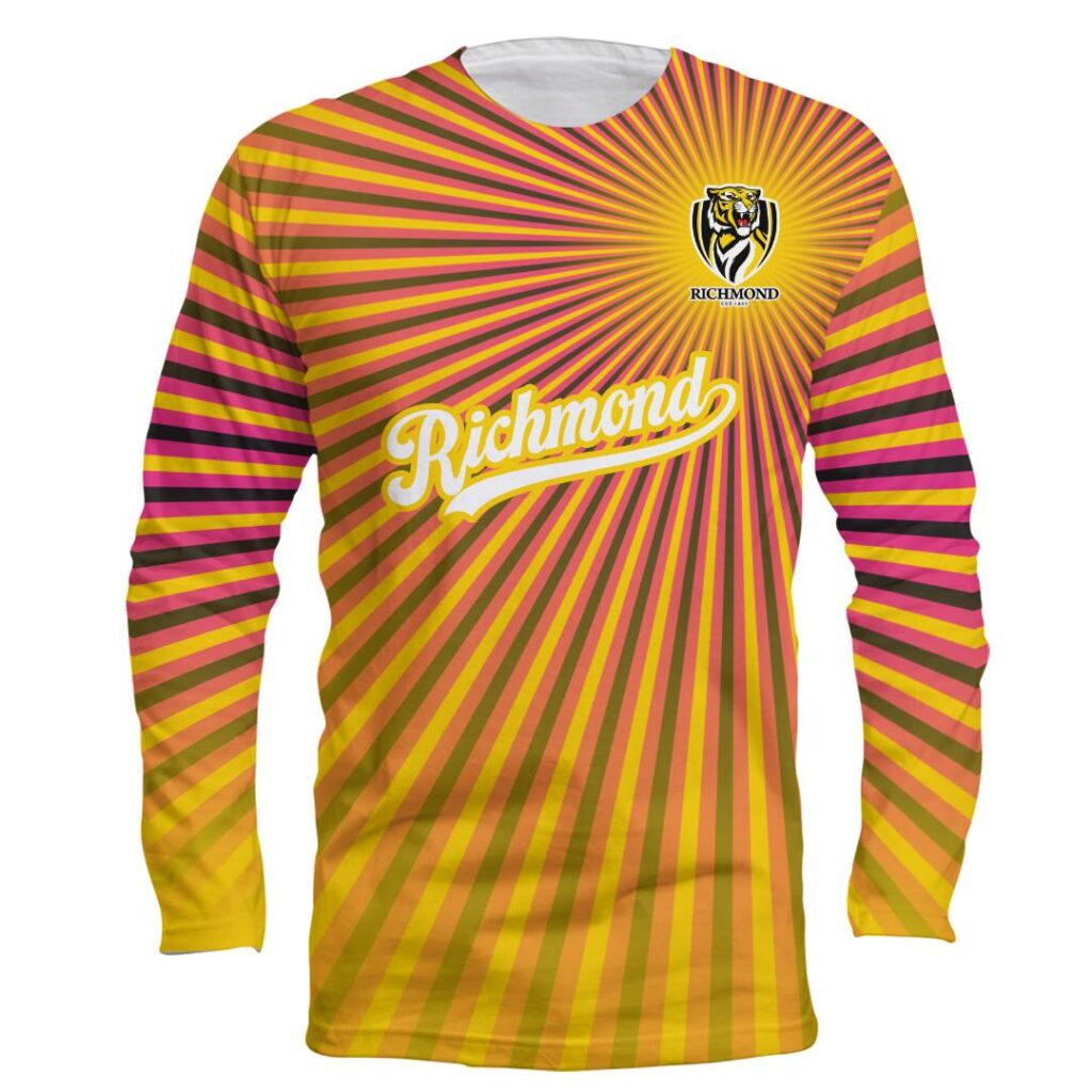 AFL Richmond Tigers | Custom Name & Number | Hoodie/Zip/T-Shirt/Long Sleeve