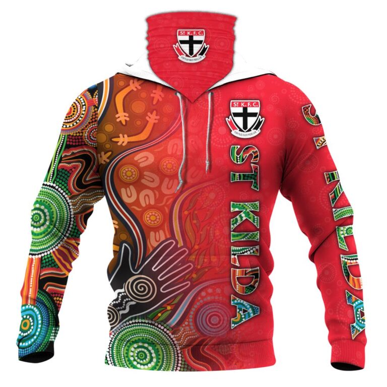 AFL St Kilda Saints | Custom Name & Number | Hoodie/Zip/T-Shirt/Long Sleeve
