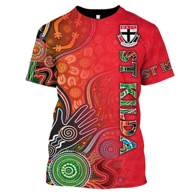 AFL St Kilda Saints | Custom Name & Number | Hoodie/Zip/T-Shirt/Long Sleeve