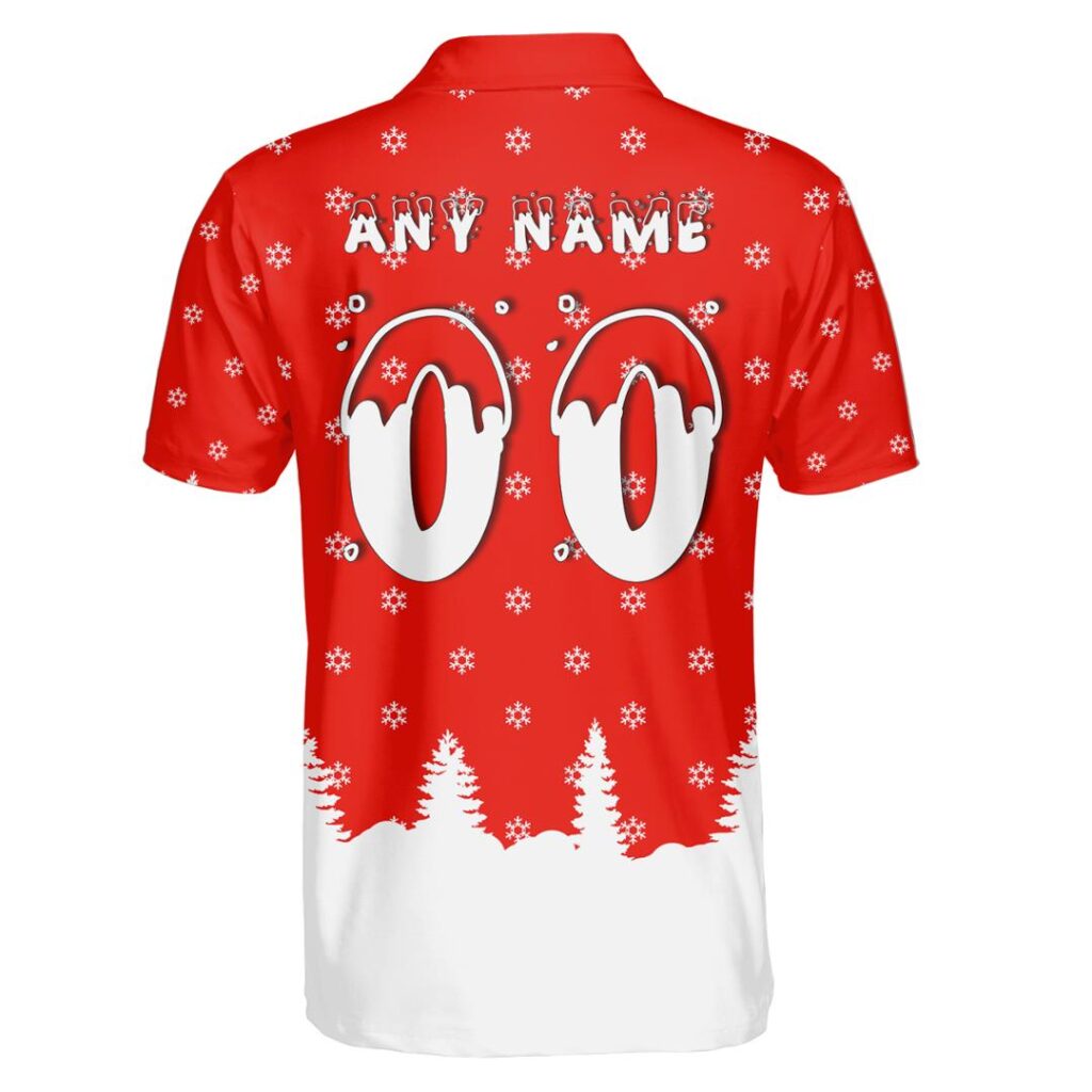 AFL St Kilda Saints Christmas | Custom Name & Number | Hoodie/Zip/T-Shirt/Polo/Knitted Sweaters/Long Paint