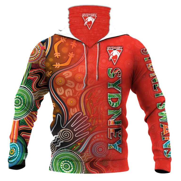 AFL Sydney Swans | Custom Name & Number | Hoodie/Zip/T-Shirt/Long Sleeve