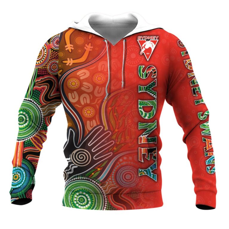 AFL Sydney Swans | Custom Name & Number | Hoodie/Zip/T-Shirt/Long Sleeve