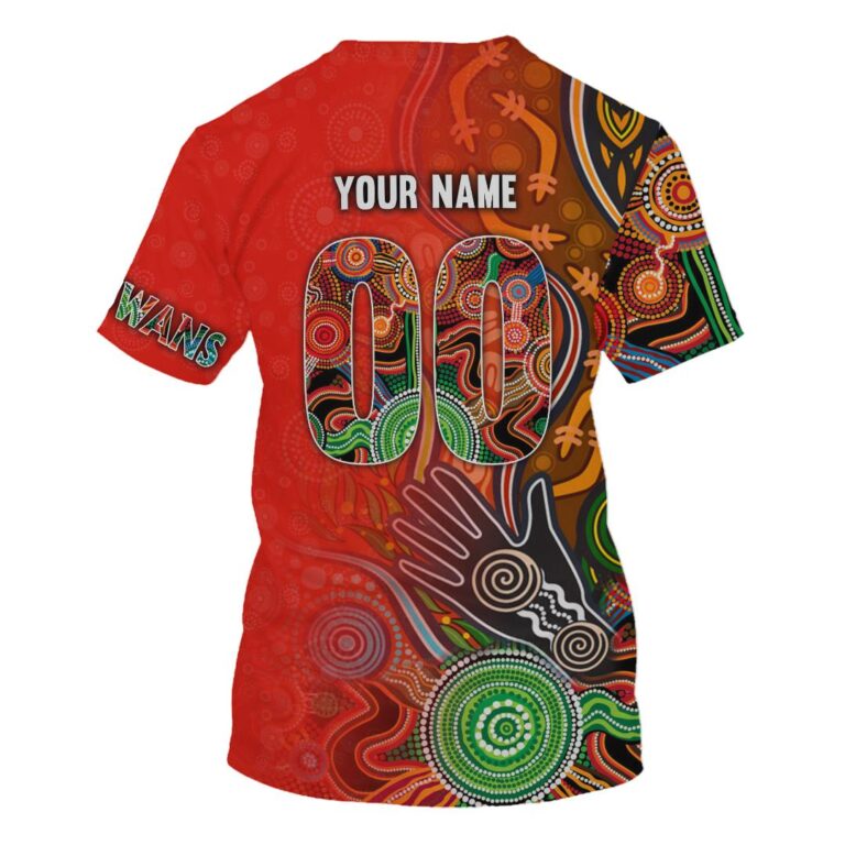 AFL Sydney Swans | Custom Name & Number | Hoodie/Zip/T-Shirt/Long Sleeve