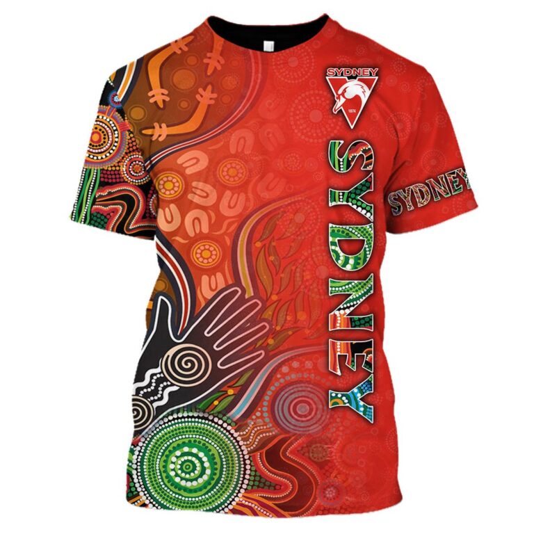 AFL Sydney Swans | Custom Name & Number | Hoodie/Zip/T-Shirt/Long Sleeve