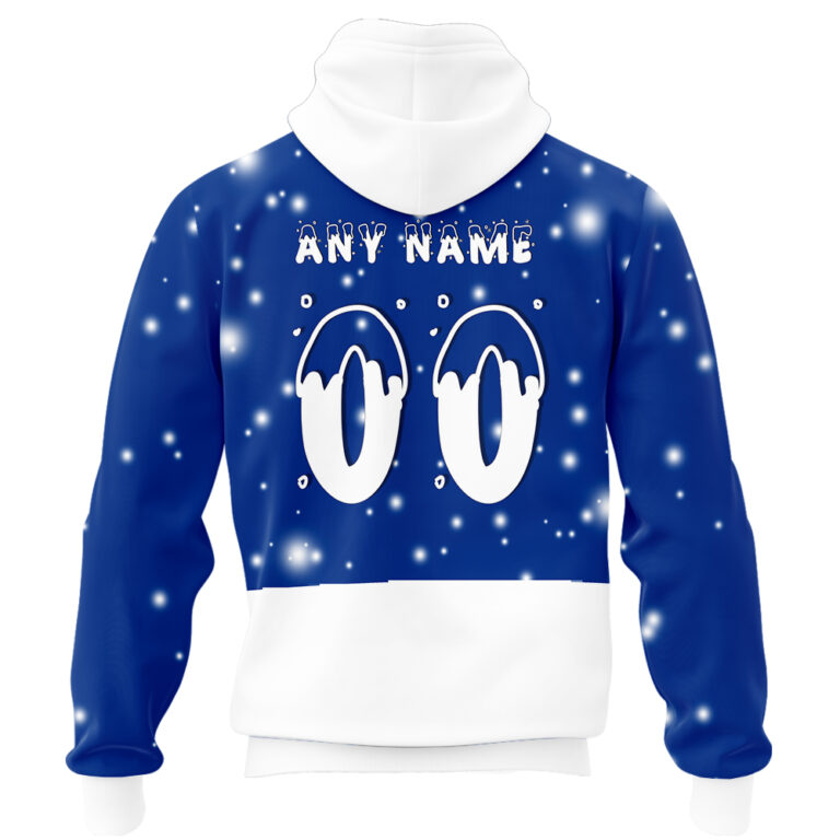 AFL West Coast Eagles Christmas | Custom Name & Number | Hoodie/Zip/T-Shirt/Polo/Knitted Sweaters